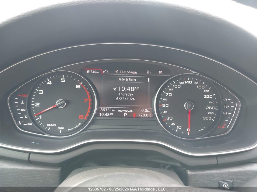2017 Audi A4 Progressiv VIN: WAUBNAF47HN004455 Lot: 12635782
