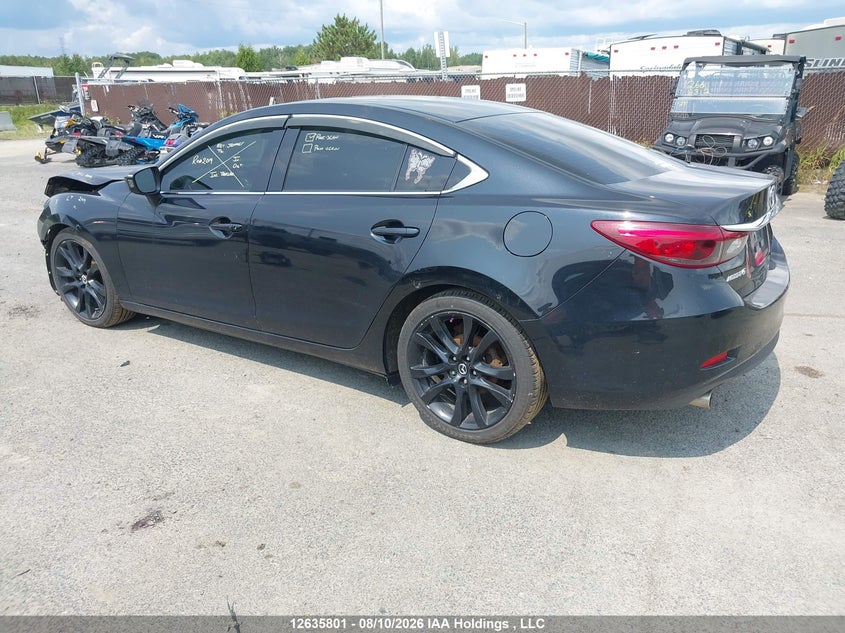 Vin: jm1gj1w58g1401627, lot: 3036339, mazda 6 grand touring 20163