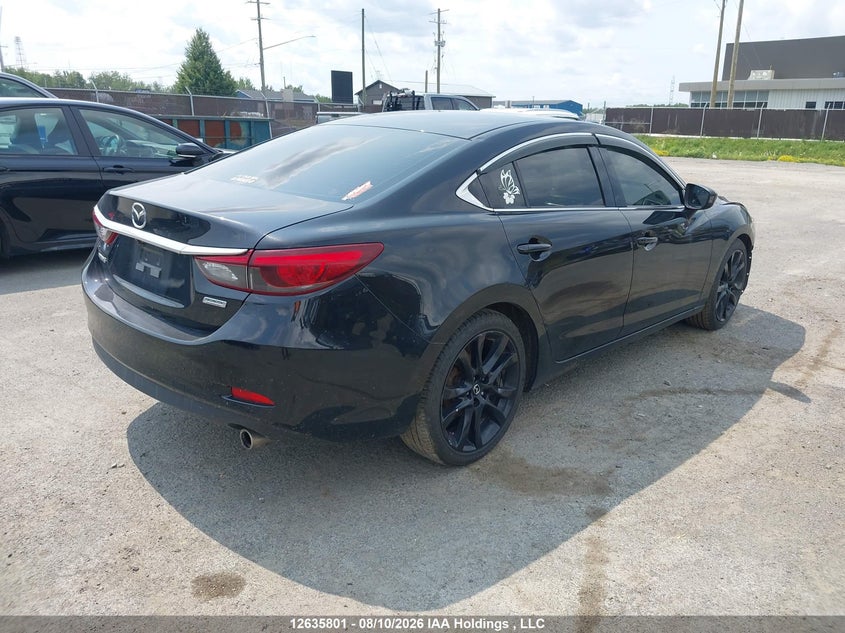 Vin: jm1gj1w58g1401627, lot: 3036339, mazda 6 grand touring 20164