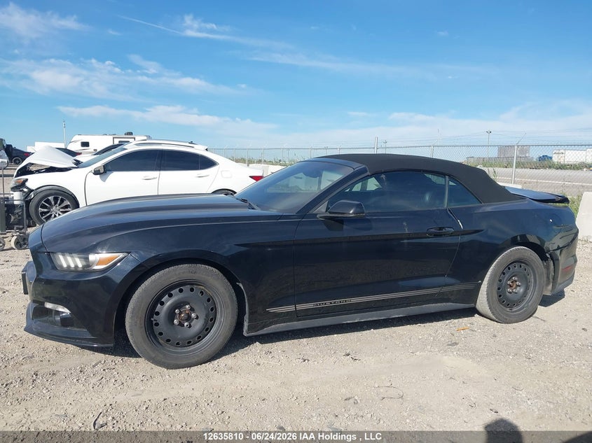 2016 FORD MUSTANG CONVERTIBLE CABRIO 2.3L I-4 DI, DOHC, VVT, TURBO, 310HP