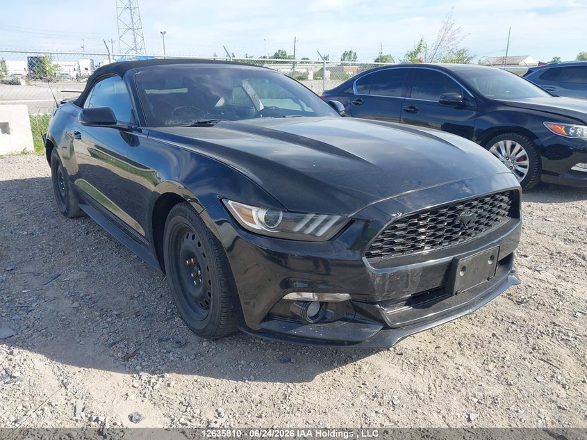 2016 FORD MUSTANG CONVERTIBLE CABRIO 2.3L I-4 DI, DOHC, VVT, TURBO, 310HP