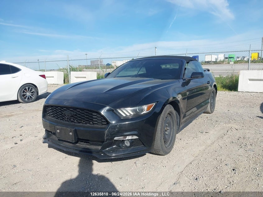 2016 FORD MUSTANG CONVERTIBLE CABRIO 2.3L I-4 DI, DOHC, VVT, TURBO, 310HP