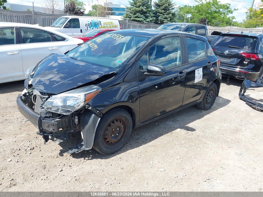 Vin: vnkktud38ga065993, lot: 3036450, toyota yaris l/le/se 20162