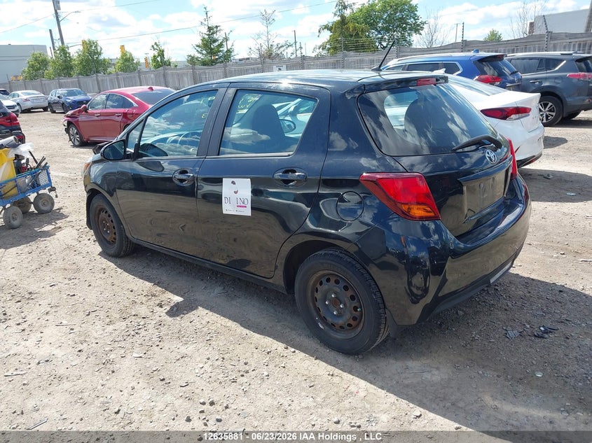 Vin: vnkktud38ga065993, lot: 3036450, toyota yaris l/le/se 20163