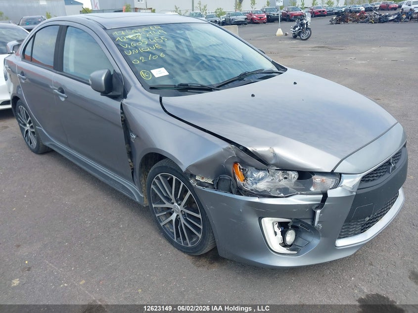 2017 Mitsubishi Lancer Es/Gts/Se Anniversary Edition/Se Black Edition/Se Ltd VIN: JA32V2FW1HU605455 Lot: 12623149X