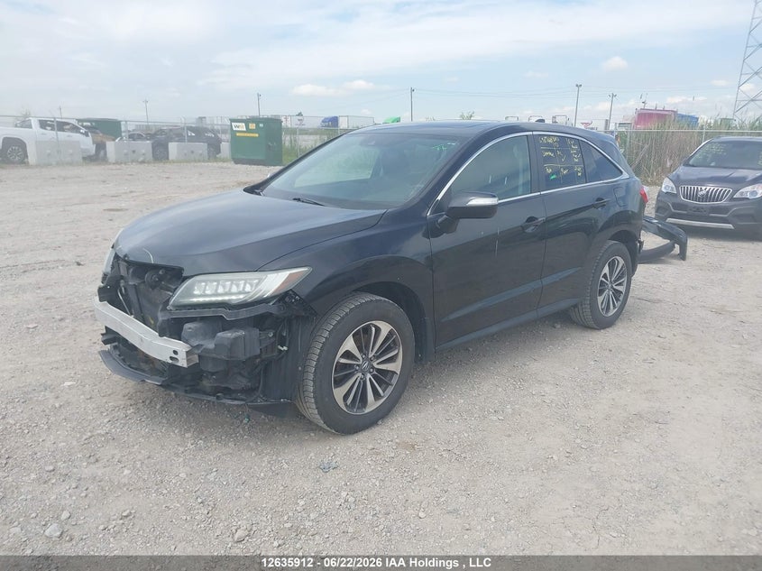 2016 Acura RDX, Front, IAAI, VIN 5J8TB4H76GL801235 — photo 2