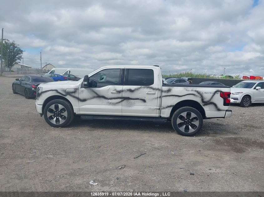 2022 Ford F-150 Lightning VIN: 1FT6W1EV2NWG12918 Lot: 12635919