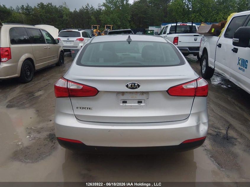2015 KIA FORTE SEDAN 1.8L I-4 DOHC, VVT, 145HP