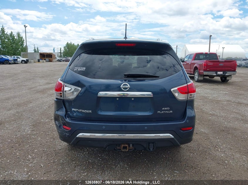 2014 Nissan Pathfinder S/Sv/Sl/Platinum VIN: 5N1AR2MM3EC612438 Lot: 12635937