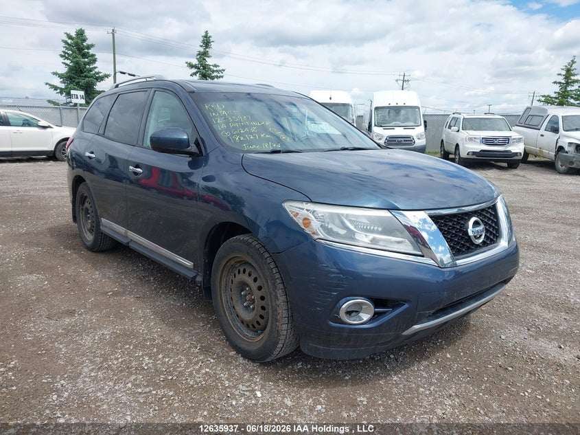 2014 Nissan Pathfinder S/Sv/Sl/Platinum VIN: 5N1AR2MM3EC612438 Lot: 12635937