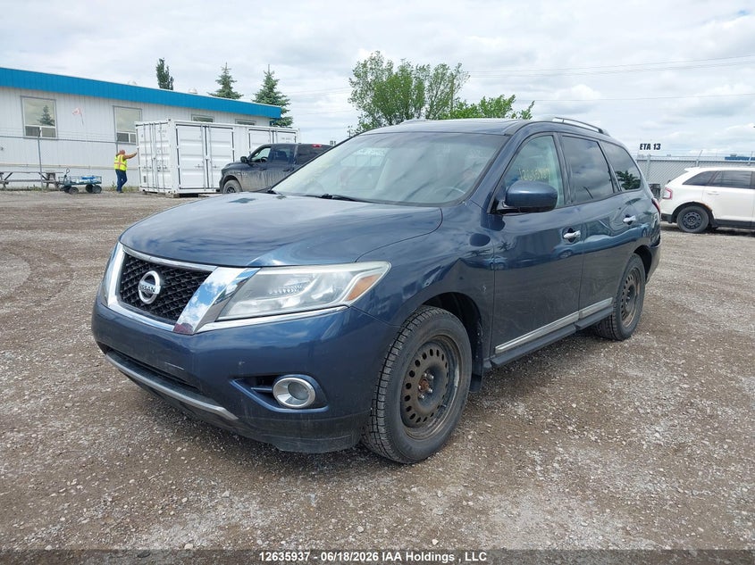 2014 Nissan Pathfinder S/Sv/Sl/Platinum VIN: 5N1AR2MM3EC612438 Lot: 12635937