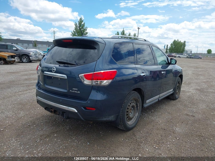 2014 Nissan Pathfinder S/Sv/Sl/Platinum VIN: 5N1AR2MM3EC612438 Lot: 12635937