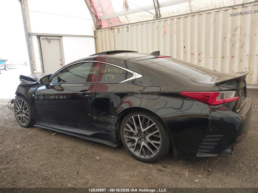 2015 Lexus Rc 350 VIN: JTHSE5BC1F5001943 Lot: 12635997