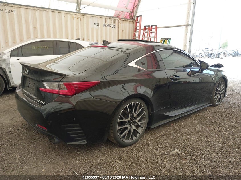 Vin: jthse5bc1f5001943, lot: 3036569, lexus rc 350 20154