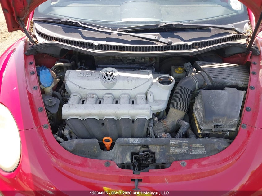 2008 Volkswagen New Beetle 2.5L Trendline VIN: 3VWRW21C88M518650 Lot: 12636005