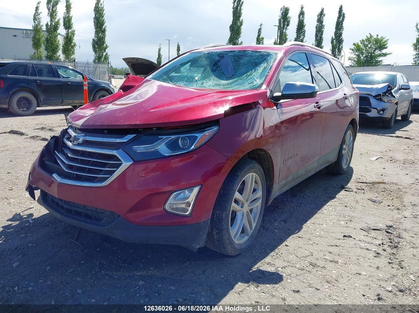 2018 Chevrolet Equinox, Удар спереду, IAAI, VIN 2GNAXWEX4J6217298 — фото 2