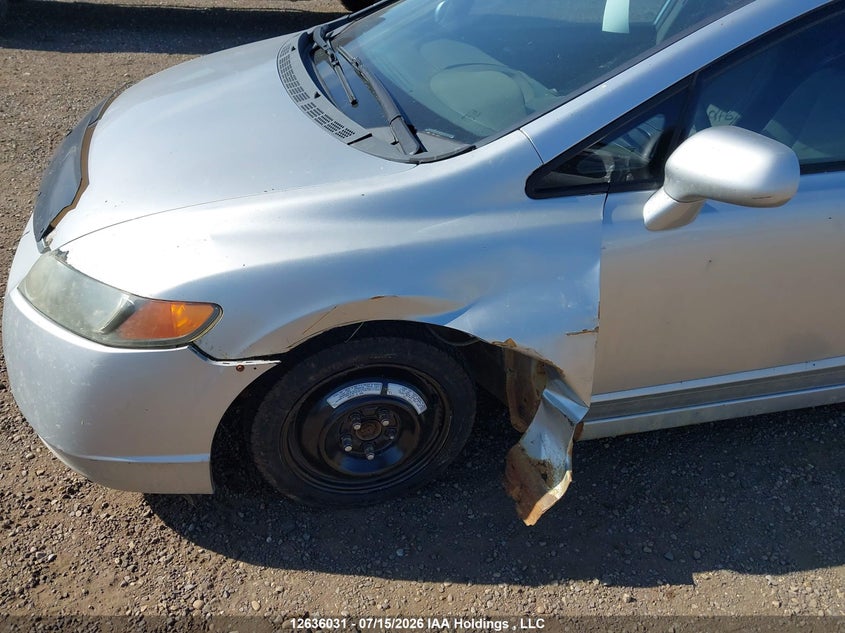 2007 Honda Civic Lx VIN: 2HGFA155X7H000144 Lot: 12636031