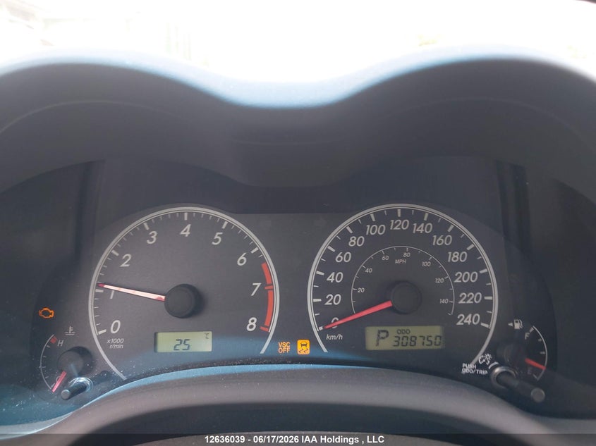 2010 TOYOTA COROLLA SEDAN 1.8L I-4 DOHC, VVT, 132HP