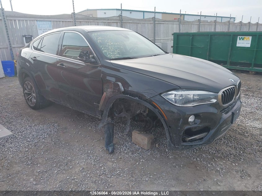 2019 BMW X6 xDrive35I, Right Front, IAAI, VIN 5UXKU2C53K0Z64092