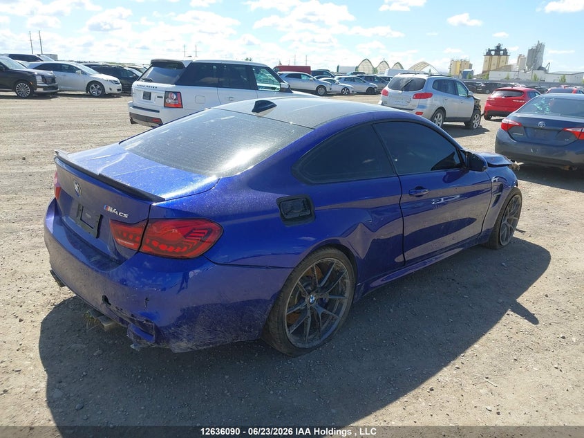 Vin: wbs3s7c54kac09435, lot: 3036662, bmw m4 cs 20194