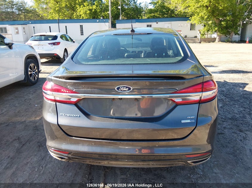 2017 Ford Fusion Se VIN: 3FA6P0T91HR352473 Lot: 12636166