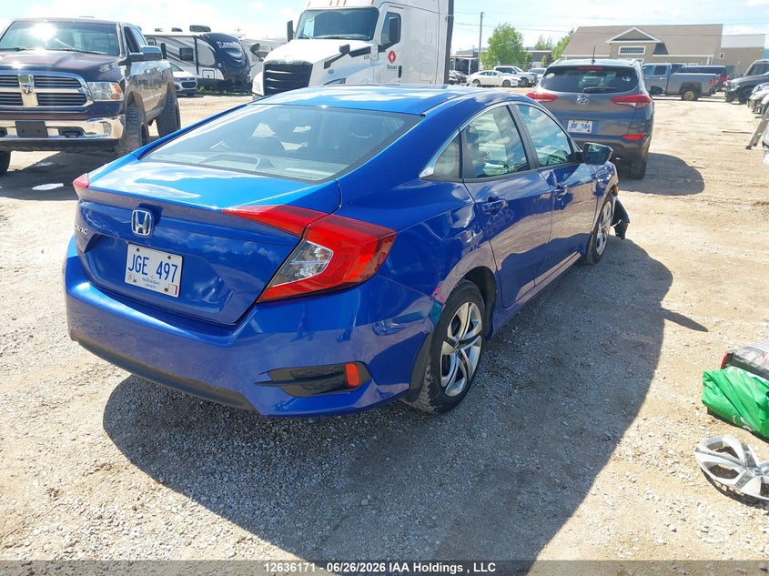 Vin: 2hgfc2f50hh019463, lot: 3036748, honda civic lx 20174