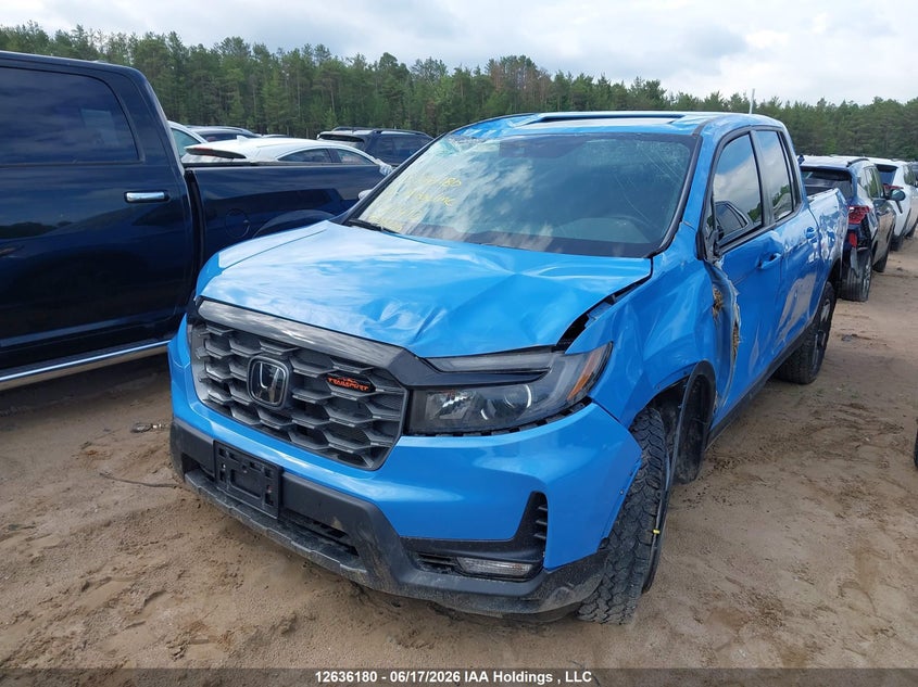 2025 Honda Ridgeline, Rollover, IAAI, VIN 5FPYK3F69SB501412 — photo 2