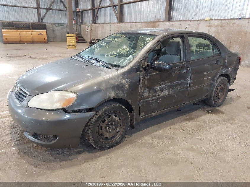2005 Toyota Corolla, Левый бок, IAAI, VIN 2T1BR32E25C881905 — фото 2