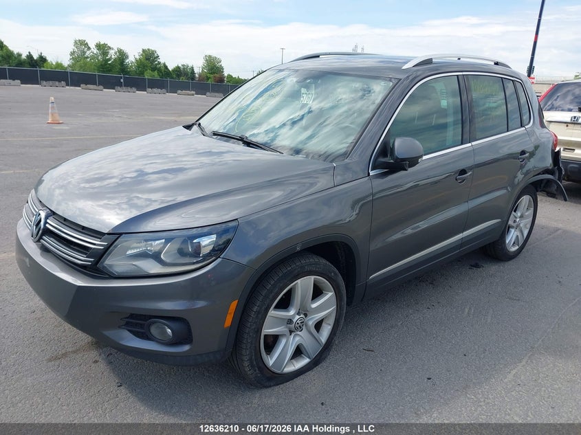 Vin: wvgjv7axxgw595582, lot: 3036788, volkswagen tiguan 20162