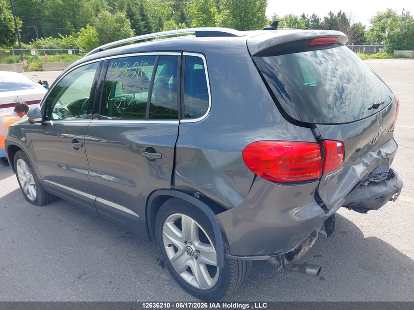Vin: wvgjv7axxgw595582, lot: 3036788, volkswagen tiguan 20163