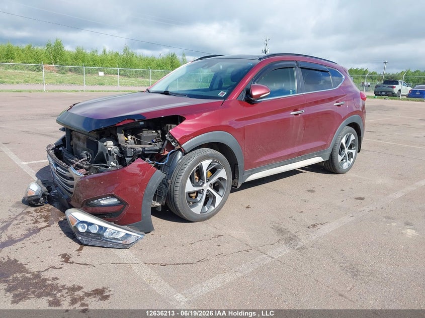 Vin: km8j3ca22ju650872, lot: 3036791, hyundai tucson limited/sport and eco/se 20182
