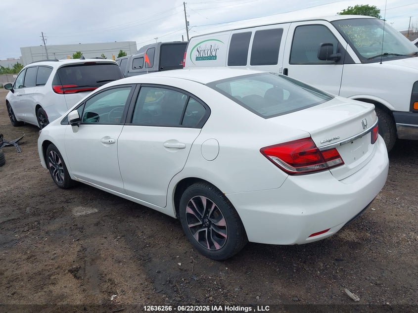 Vin: 2hgfb2f57fh033537, lot: 3036835, honda civic lx 20153