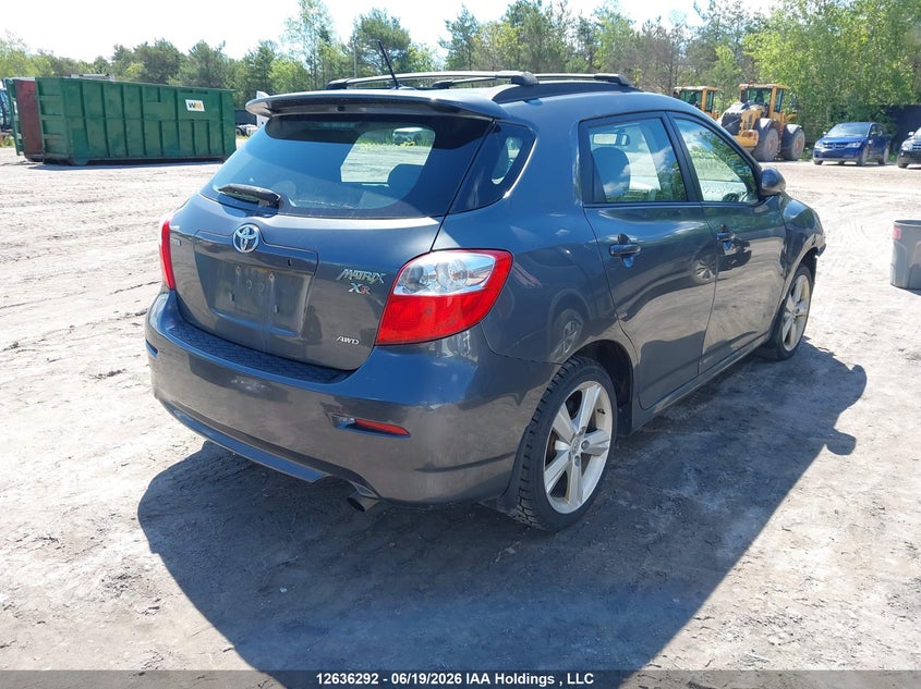 Vin: 2t1le4ee6ac016186, lot: 3036873, toyota matrix 20104
