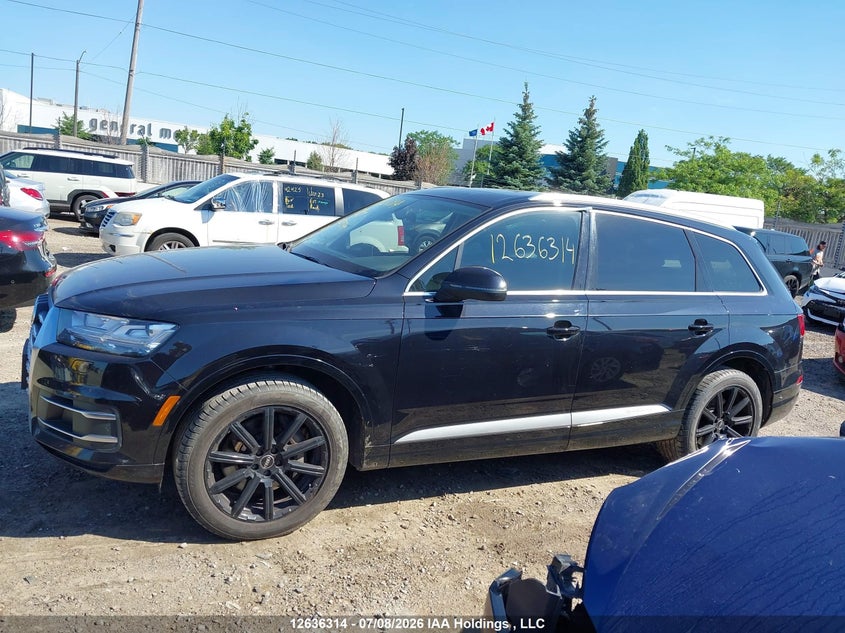 2017 AUDI Q7 SPORT UTILITY VEHICLE 3.0L V-6 DI, DOHC, VVT, SUPERCHARGER, 333HP