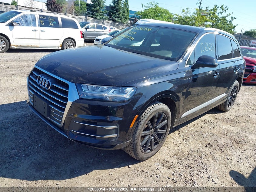 2017 Audi Q7, Удар спереди, IAAI, VIN WA1VAAF78HD031749 — фото 2