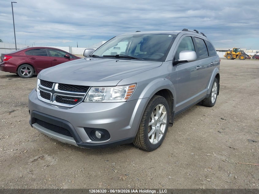 2015 Dodge Journey, Правый бок, IAAI, VIN 3C4PDCCGXFT704554 — фото 2