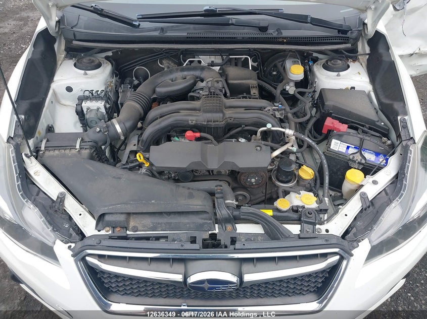 2016 SUBARU IMPREZA WAGON 2.0L H-4 DOHC, VVT, 148HP