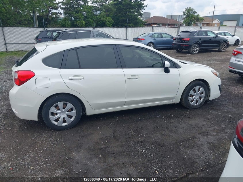 2016 SUBARU IMPREZA WAGON 2.0L H-4 DOHC, VVT, 148HP