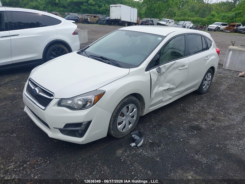 2016 SUBARU IMPREZA WAGON 2.0L H-4 DOHC, VVT, 148HP