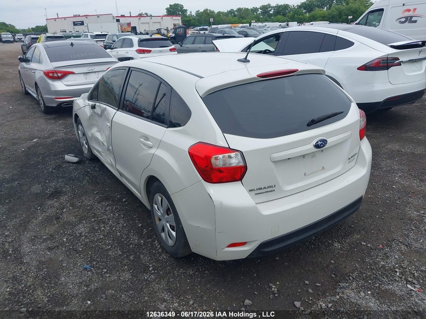 2016 SUBARU IMPREZA WAGON 2.0L H-4 DOHC, VVT, 148HP