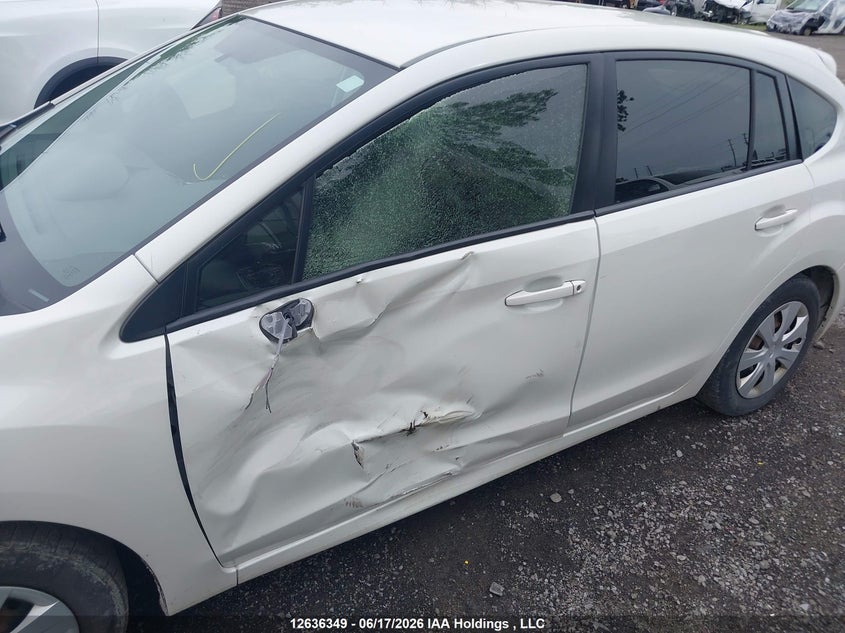 2016 SUBARU IMPREZA WAGON 2.0L H-4 DOHC, VVT, 148HP
