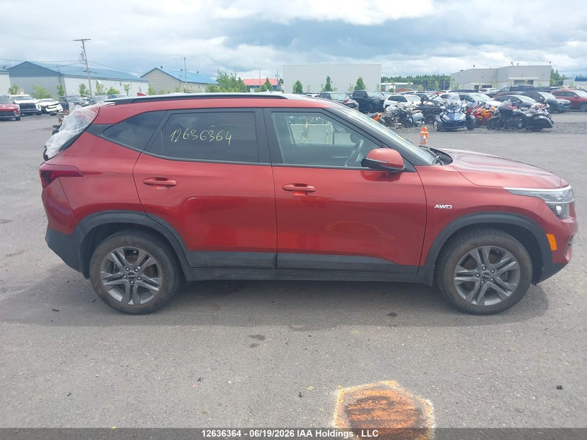 2022 Kia Seltos Lx VIN: KNDEPCAA7N7312874 Lot: 12636364