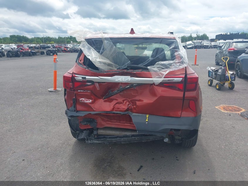 2022 Kia Seltos Lx VIN: KNDEPCAA7N7312874 Lot: 12636364