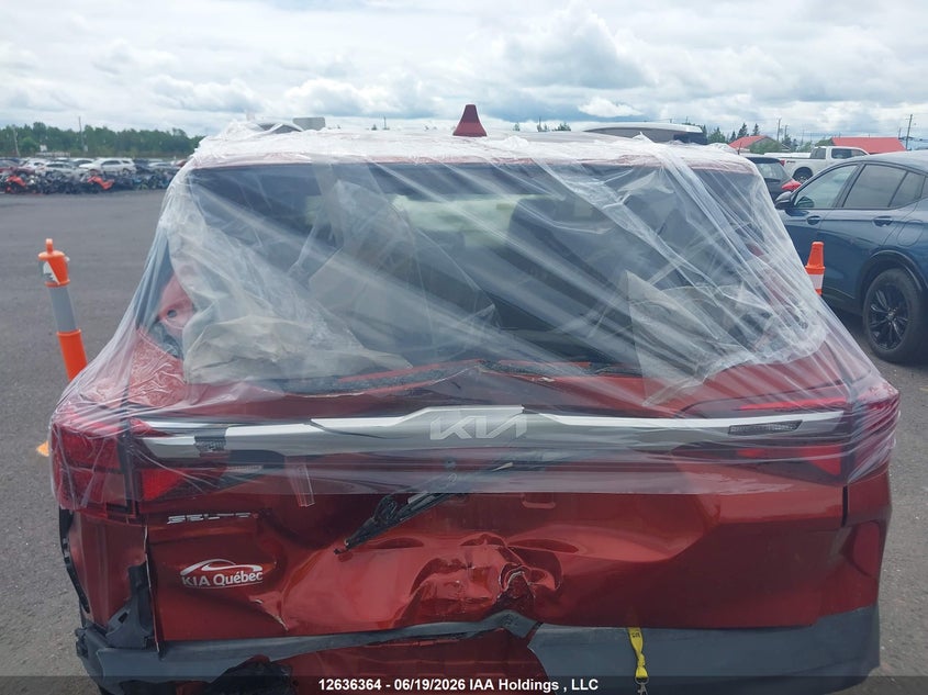 2022 Kia Seltos Lx VIN: KNDEPCAA7N7312874 Lot: 12636364