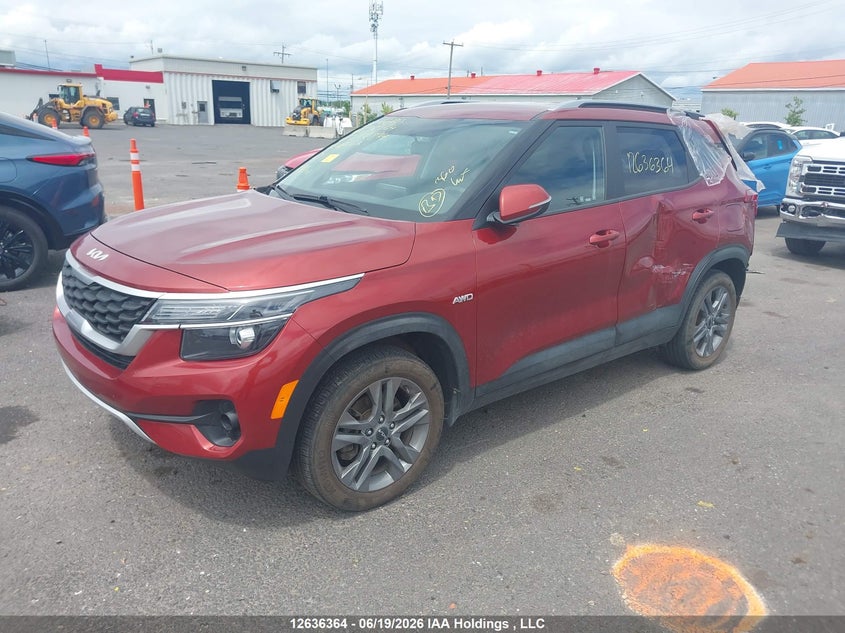 2022 Kia Seltos Lx VIN: KNDEPCAA7N7312874 Lot: 12636364