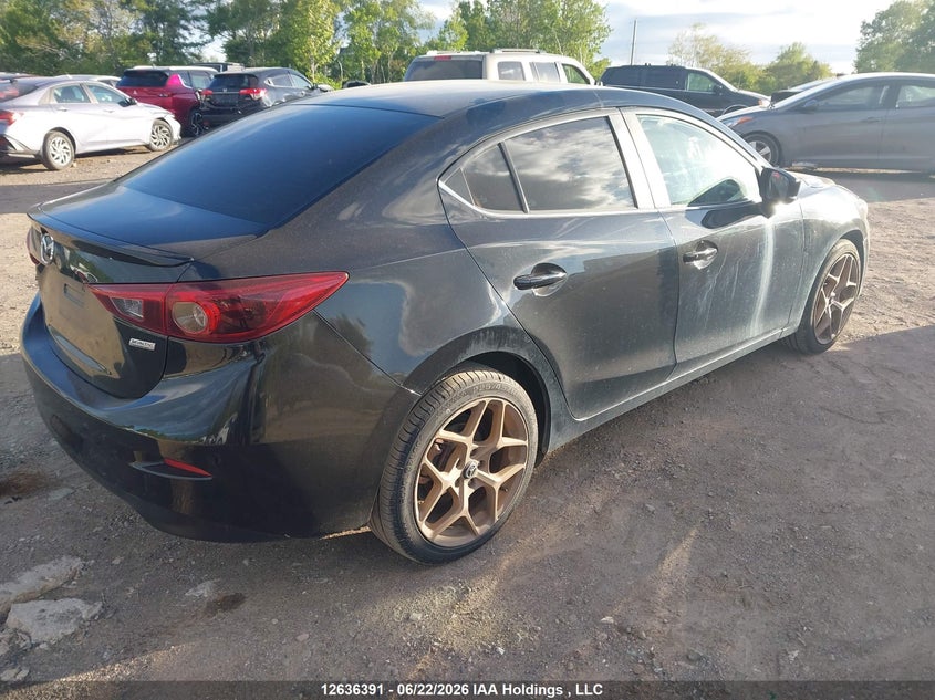 Vin: 3mzbn1w38jm242306, lot: 3036973, mazda 3 grand touring 20184