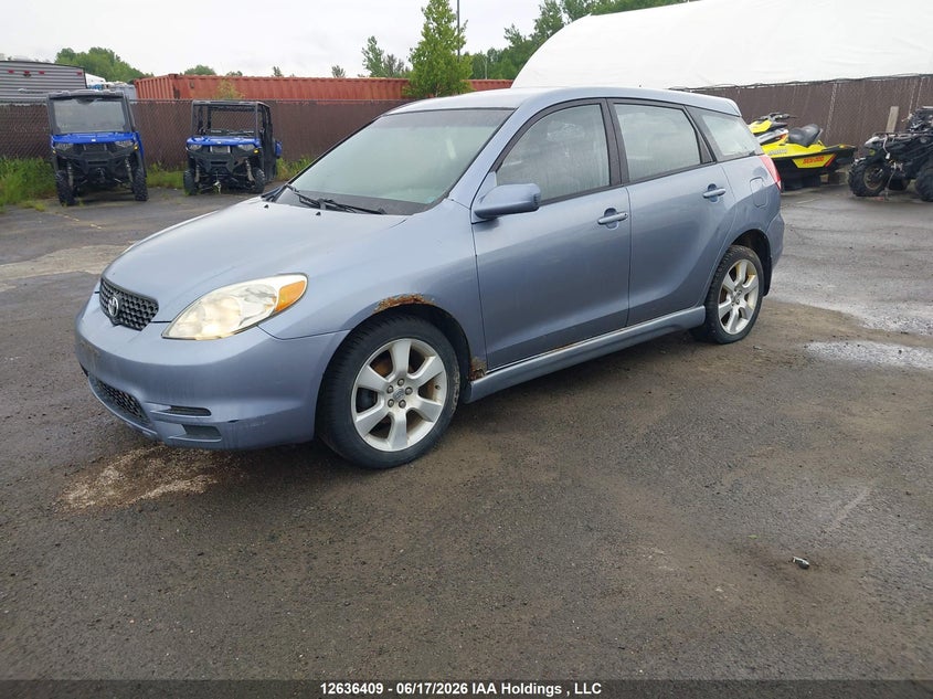 2004 Toyota Matrix, Левый бок, IAAI, VIN 2T1KR32E64C784009 — фото 2