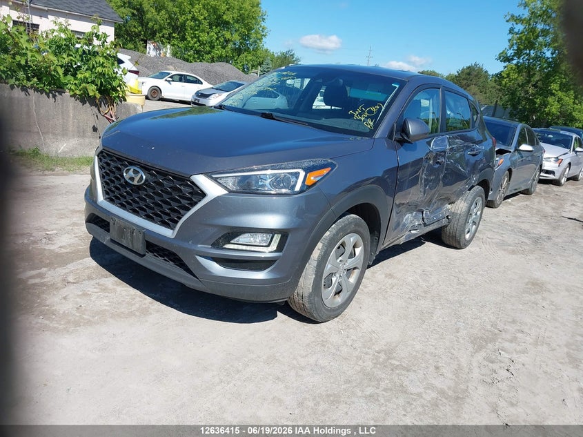 2019 Hyundai Tucson, Left Side, IAAI, VIN KM8J2CA46KU057151 — photo 2