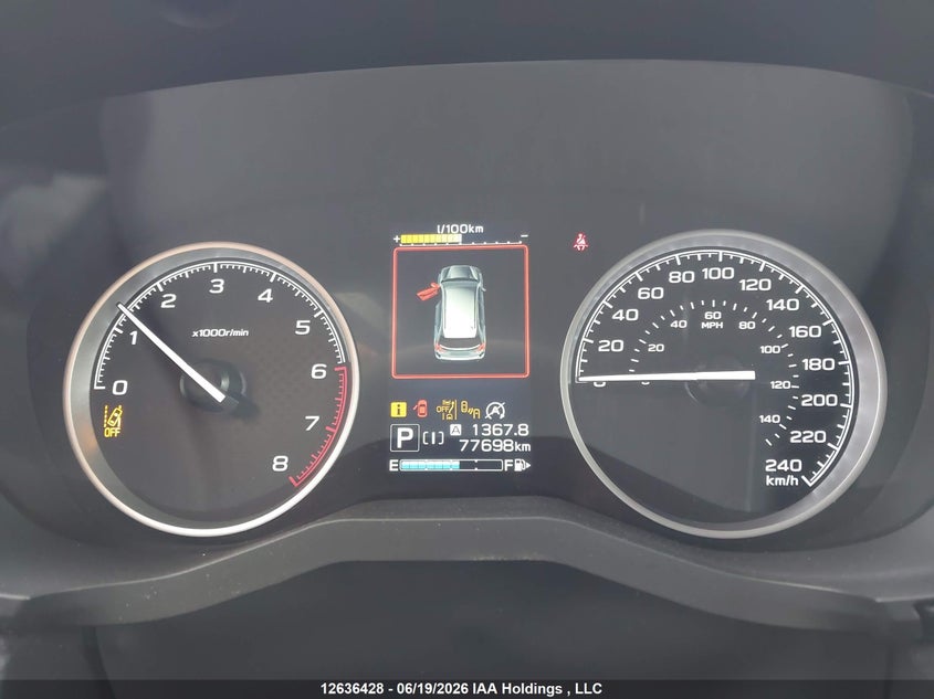 2022 SUBARU FORESTER SPORT UTILITY VEHICLE 2.5L H-4 DI, DOHC, VVT, 182HP