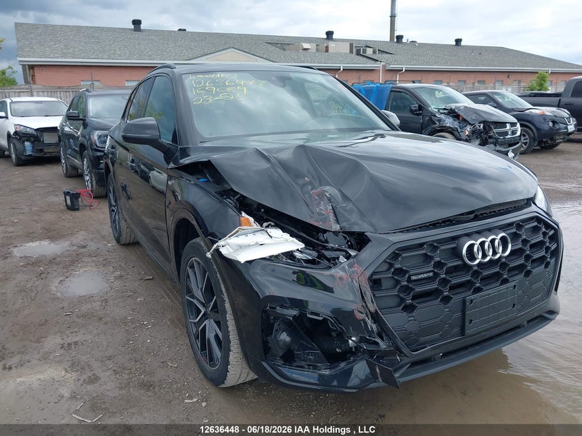 2023 Audi Q5 45 Progressiv VIN: WA1EAAFY9P2169089 Lot: 12636448